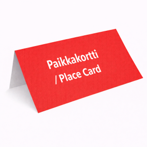 Pöytäpaikkakortti - Hinta alkaen
