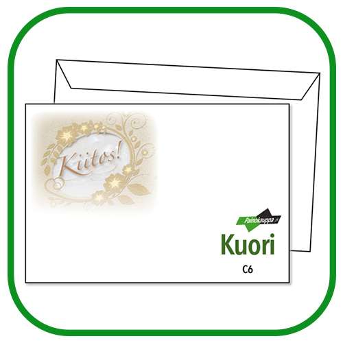kiitos kortti kuori korttikuori