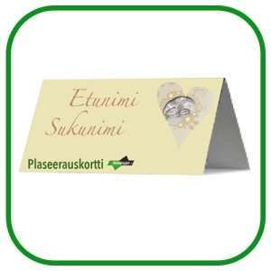 plaseeraus kortti kortit plaseerauskortit